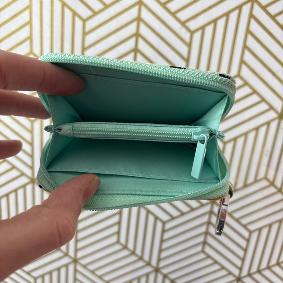 Vera Bradley Quilted Wallet keychain - Picture 6 of 9